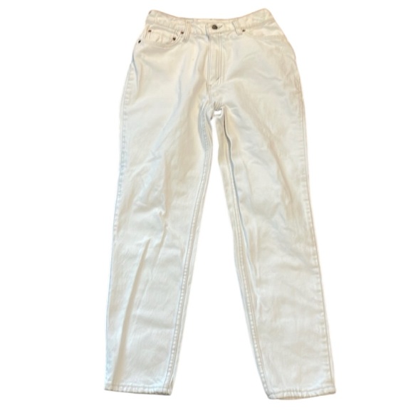 Vintage 90s Levi’s 512 jeans white slim fit tapered leg junior women’s size 13 M - Picture 1 of 16